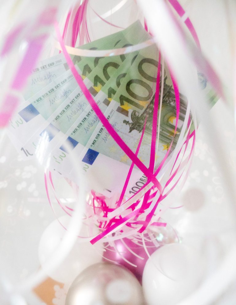 Geschenkeballon, Ballonverpackung